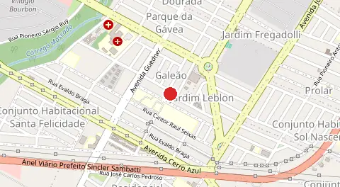 Mapa de Jardim Leblon