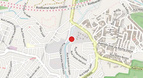 Mapa de Favela Flamengo