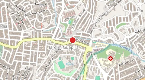 Mapa de Jardim Tremembe