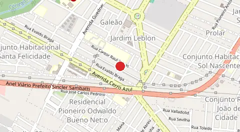 Mapa de Jardim Ipanema