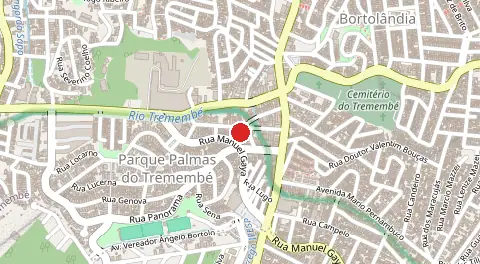 Mapa de Tremembe