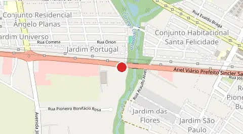 Mapa de Jardim das Moncoes