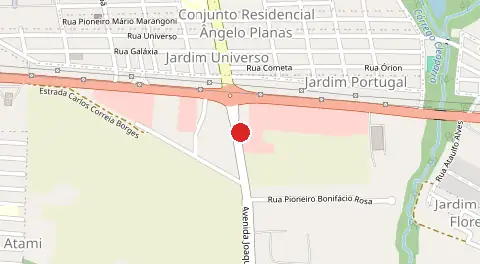 Mapa de Jardim Cidade Moncoes
