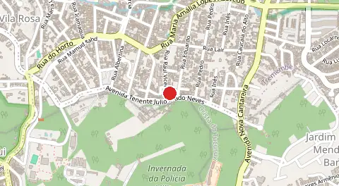Mapa de Vila Albertina