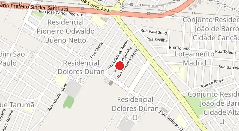 Mapa de Conjunto Cidade Alta