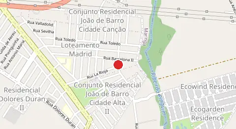 Mapa de Cidade Alta