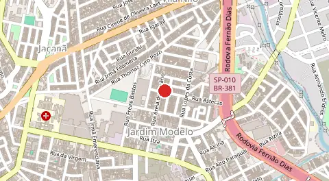 Mapa de Jardim Alianca
