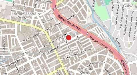 Mapa de Jardim Modelo