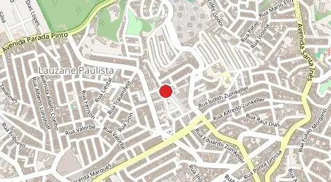 Mapa de Rua Professor Vasco Raimundo de Brito