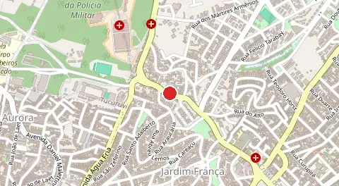 Mapa de Jardim Franca