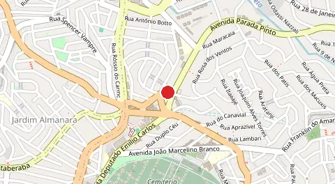 Mapa de Jardim Centenario