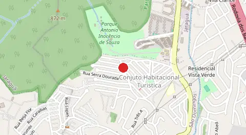 Mapa de Conjunto Habitacional Turistica