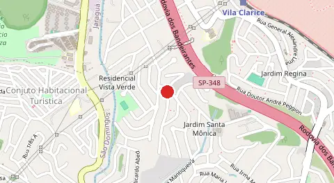 Mapa de Jdim Santa Mônica