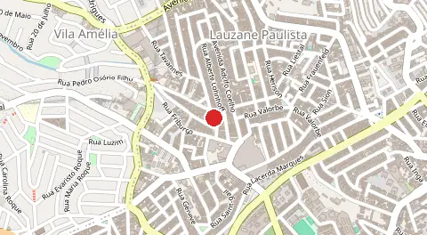 Mapa de Lauzane Paulista
