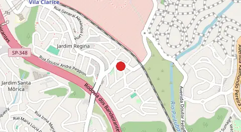 Mapa de Vila Clarice