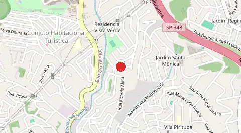 Mapa de Conj Residencial Vista Verde
