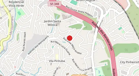 Mapa de Piriuba