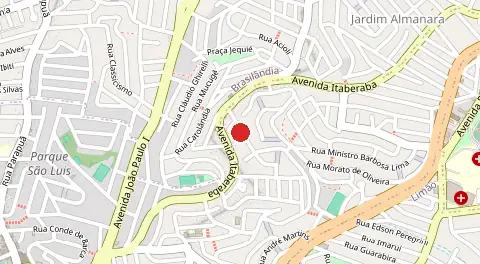 Mapa de Parque Itaberaba