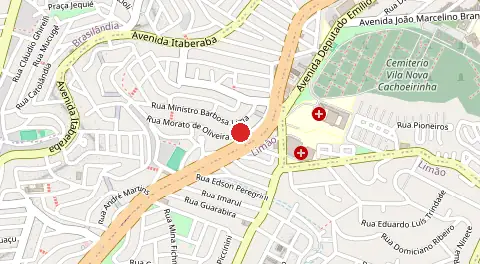 Mapa de Jardim Cachoeira