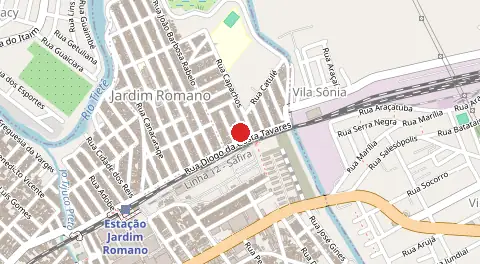 Mapa de Jardim Romano