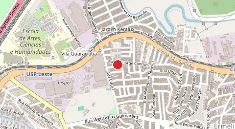 Mapa de Jardim Nova Tereza