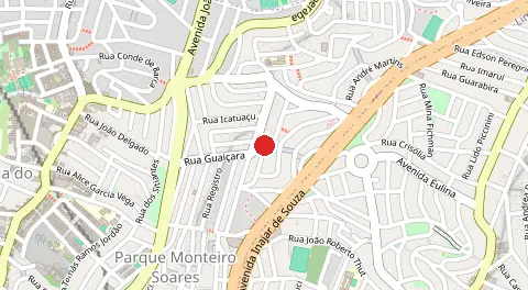 Mapa de Vila Bancaria Munhoz