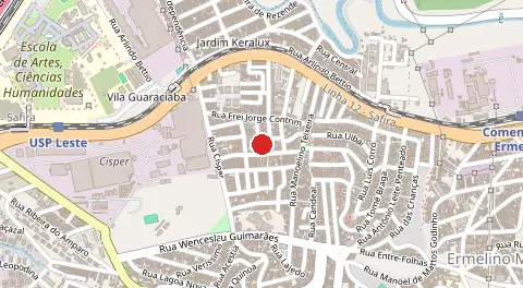 Mapa de Vila Nova Tereza