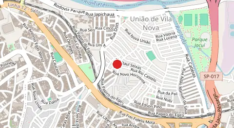 Mapa de União de Vila Nova