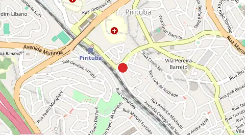 Mapa de Pereira Barreto