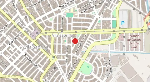 Mapa de Vila Sabrina