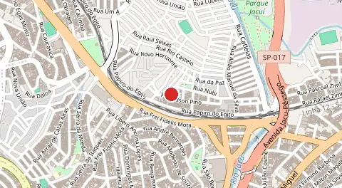 Mapa de União Vila Nova