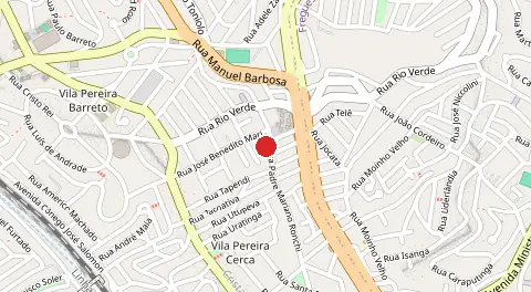 Mapa de Vila Florentina
