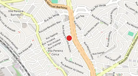 Mapa de Vila Catupia