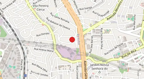 Mapa de Vila Olga Cecilia