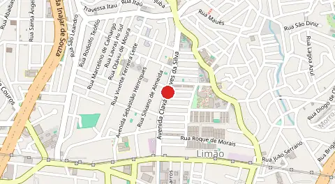 Mapa de Conjunto Residencial Nova Pacaembu