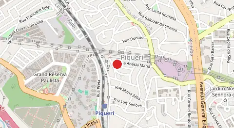 Mapa de Pirituba