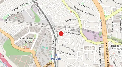 Mapa de Vila Herminia Lopes