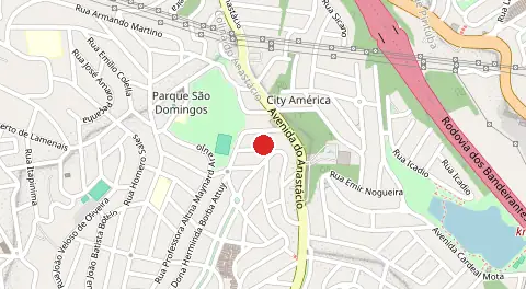 Mapa de Rua Francisco Colon