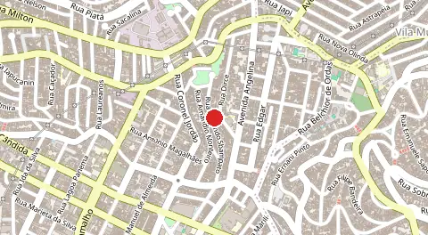 Mapa de Chácara Cuoco
