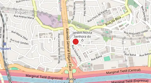 Mapa de Vila Delfina