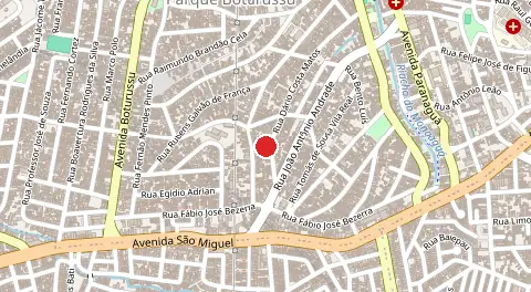 Mapa de Ermelino Matarazzo