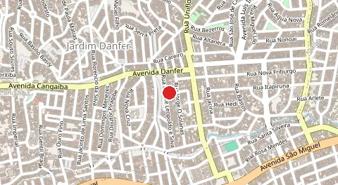 Mapa de Jardim Danfer