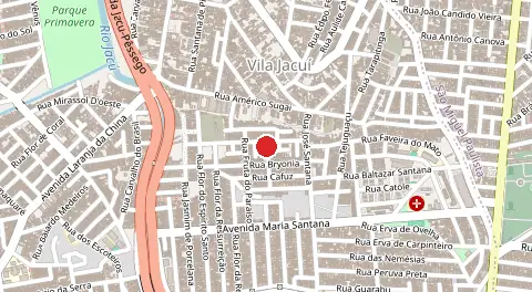 Mapa de Vila Jacui
