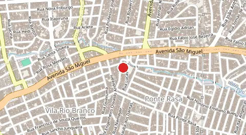 Mapa de Vila Ponte Rasa