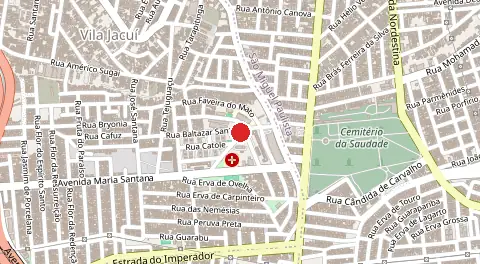 Mapa de Jardim Casa Pintada