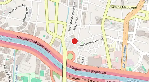 Mapa de Favela da Paz