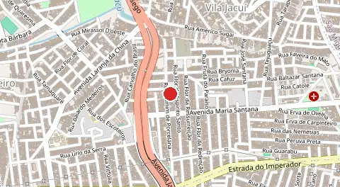 Mapa de Jardim Santana