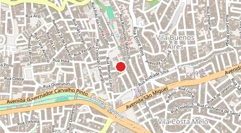 Mapa de Vila Penteado
