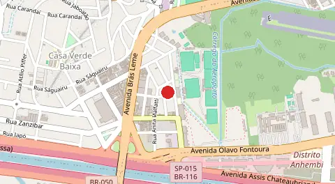 Mapa de Casa Verde Baixa