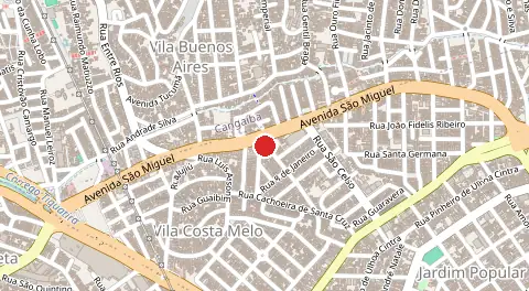 Mapa de Vila Domitila